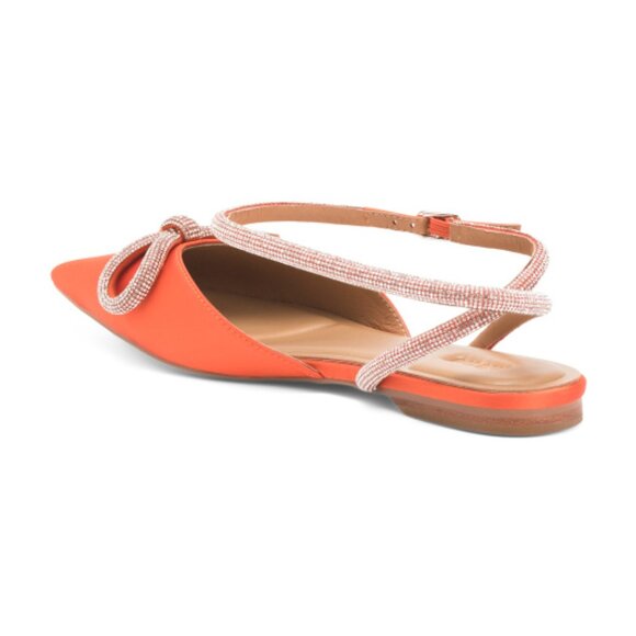 BIBI LOU Ankle Strap Evening Flats - Picture 2 of 3